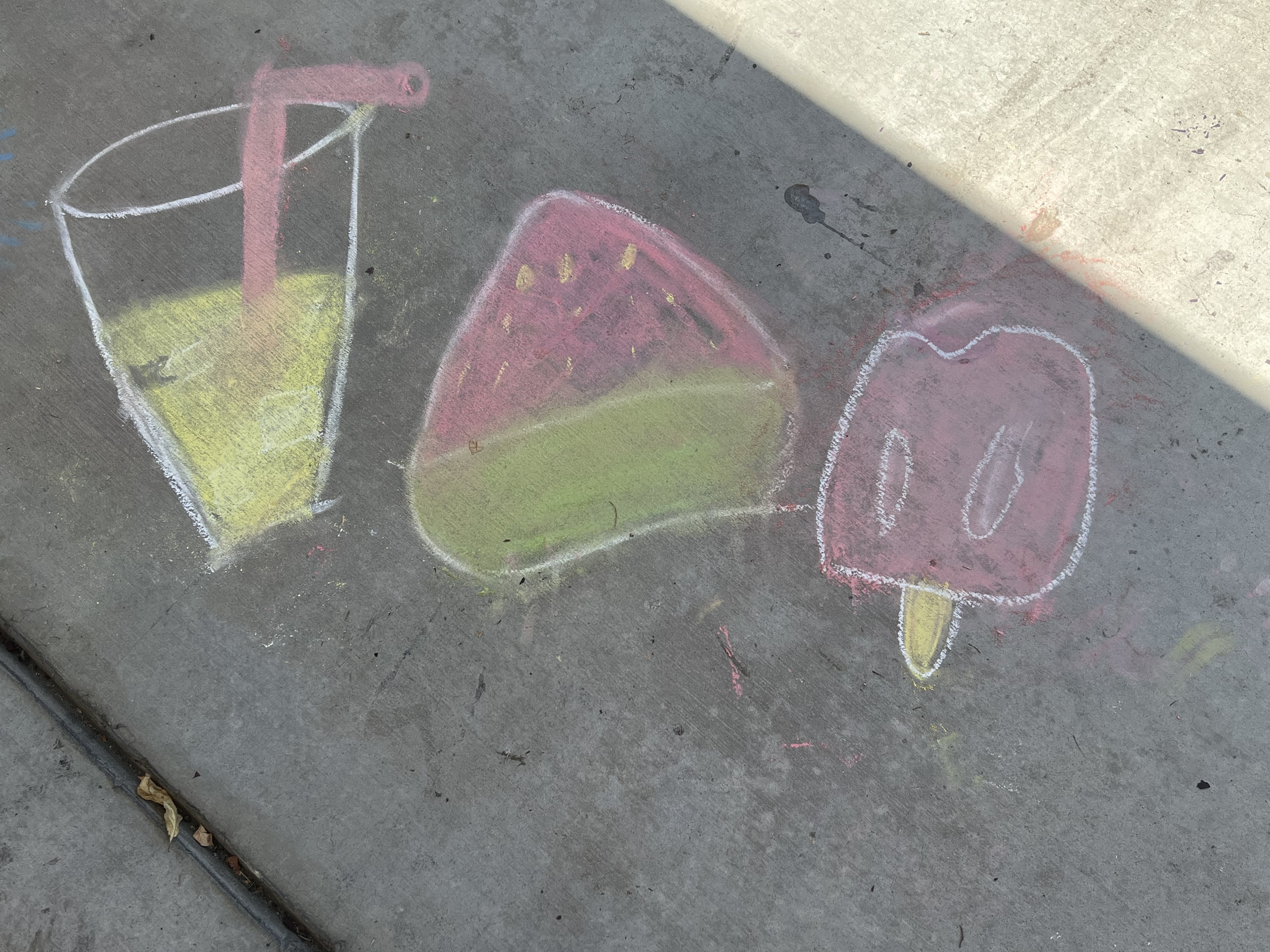 Summer chalk fun!